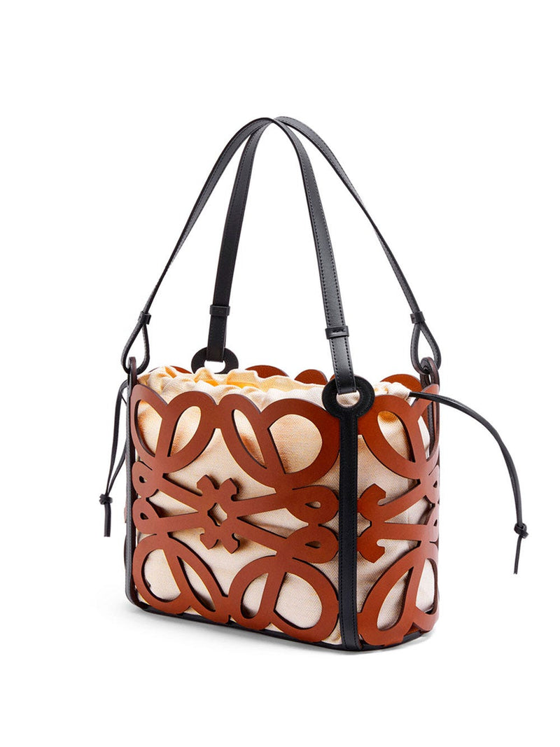 Bolso tote Anagram Cut-Out pequeño