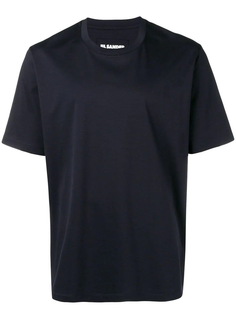 Camiseta azul marino oversize