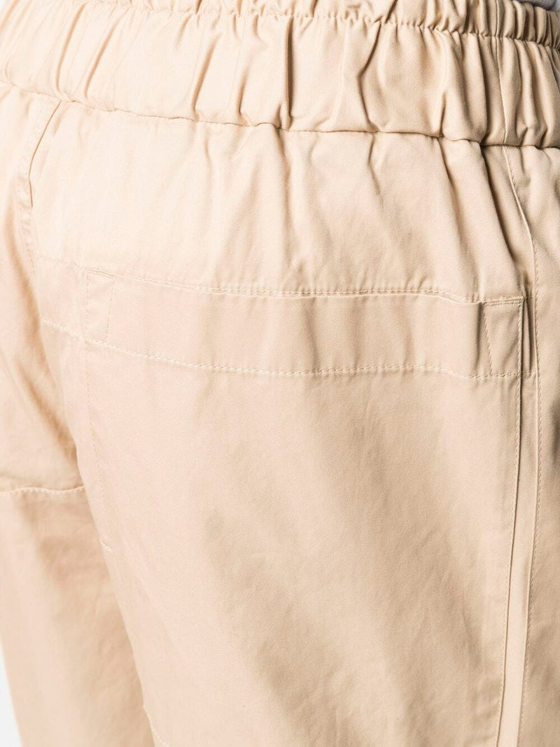 Pantalón de algodón liso