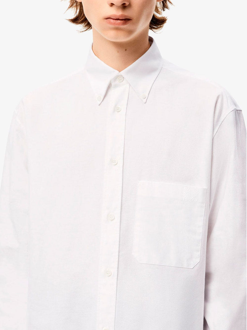 Camisa Oxford en algodón