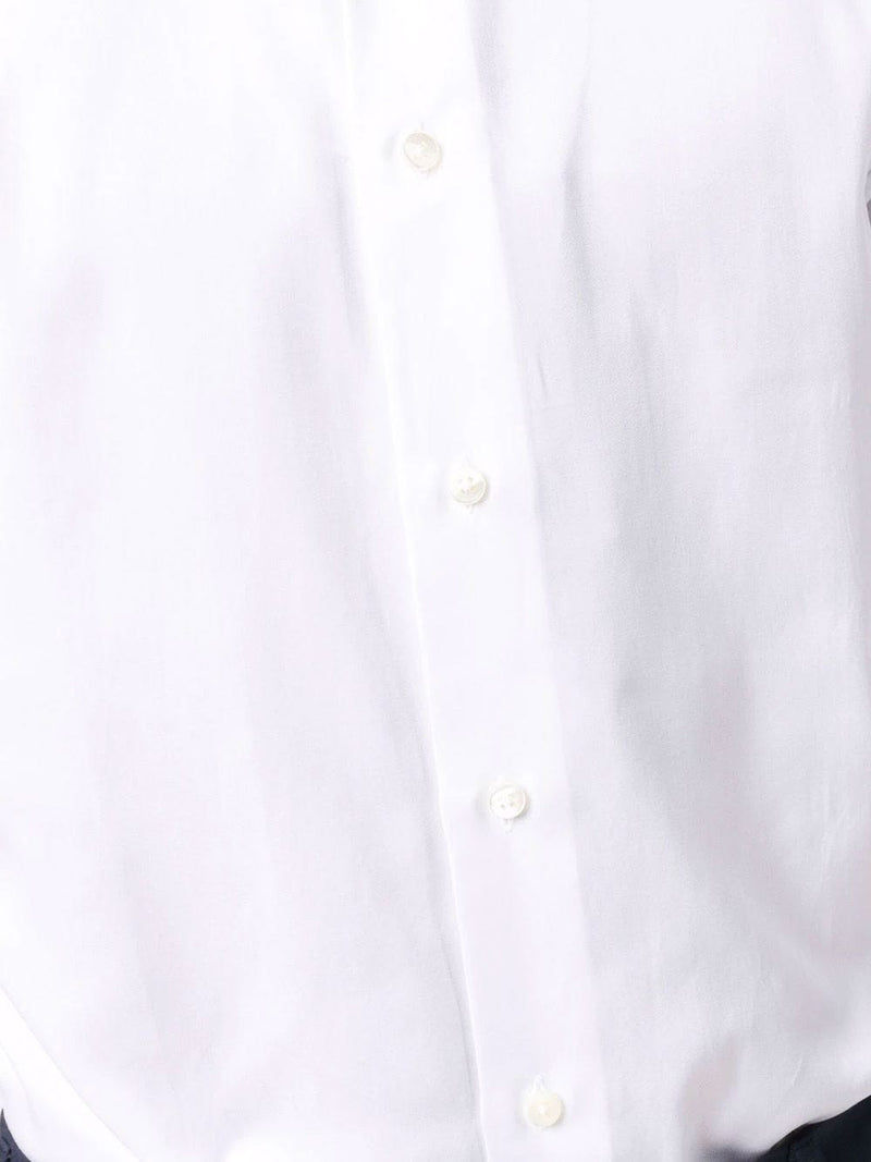 Camisa formal slim en algodón blanco