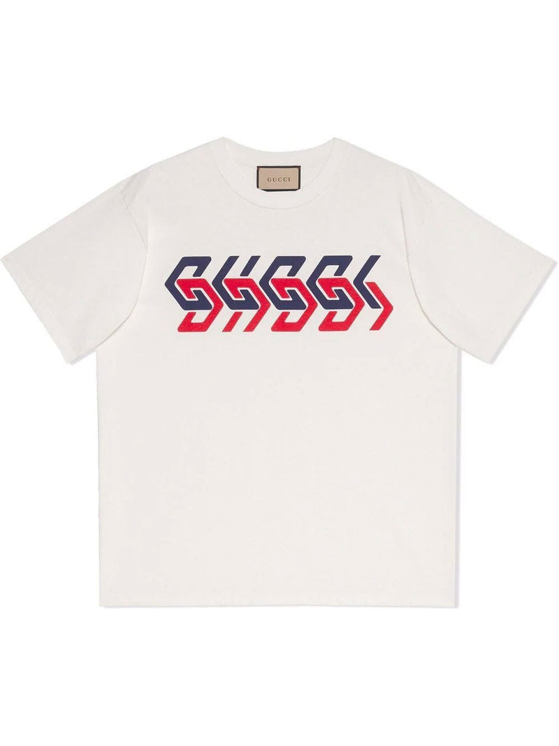 Camiseta de algodón y estampado Gucci Mirror