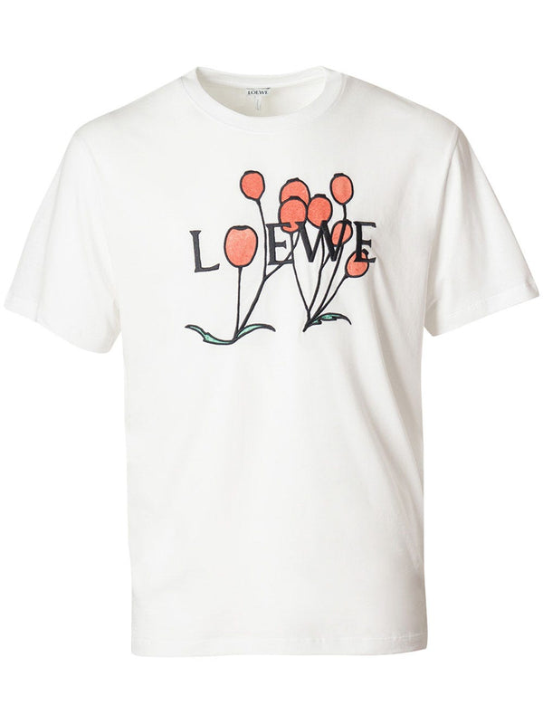 Camiseta en algodón Herbarium Loewe