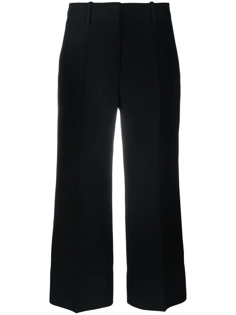 Pantalón negro en crêpe couture