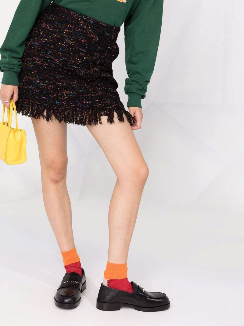 Mini falda en lana reciclada
