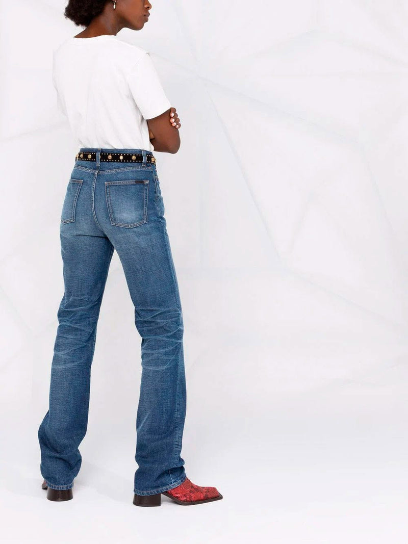 Jeans de cintura alta años 90
