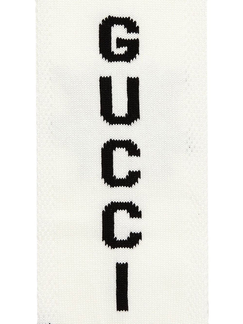 Calcetín deportivo de punto con logo Gucci