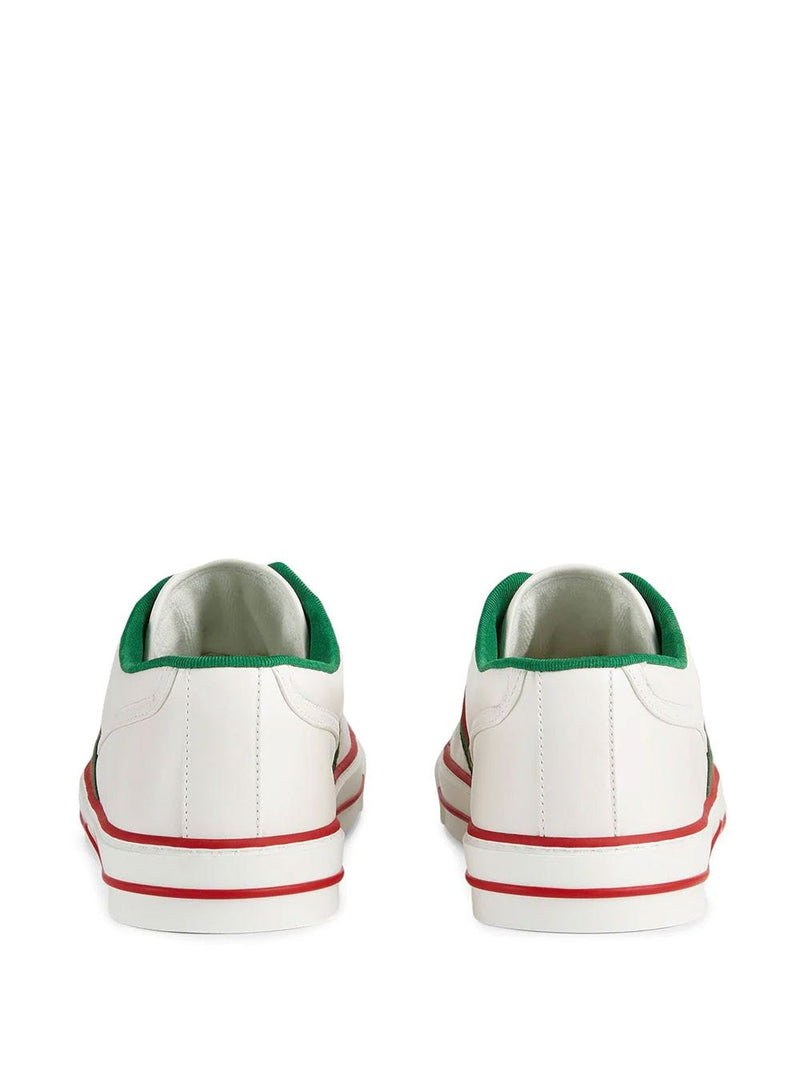 Sneakers Gucci Tennis 1977 en piel blanca